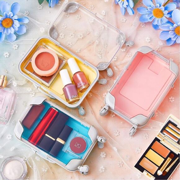 Tessco Mini Suitcase Party Favor / Trinket Box - Set of 5 - Picture 12 of 12